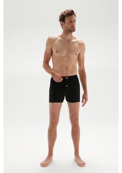 Erkek Penye Düz Renk Boxer 1400 - 3 Adet fiyatları