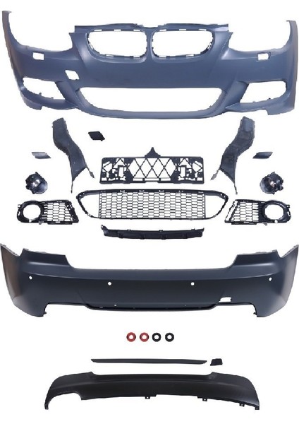 Bmw e92 e93 lci m sport body kit tampon seti komple 335i 2009 / 2012 fırsatları