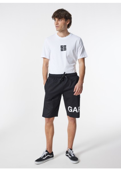 Normal Siyah Erkek Sweat Şort Kbhx S210 Garments_garments Loose F fiyatları