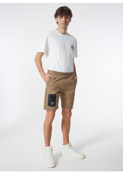 Normal Kahve Erkek Sweat Şort Kbtx S211 Repocket_repocket Regular