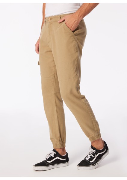 Normal Bel Normal Paça Jogger Haki Erkek Pantolon JOGGER24Y