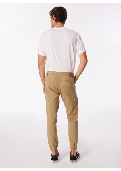 Normal Bel Normal Paça Jogger Haki Erkek Pantolon JOGGER24Y