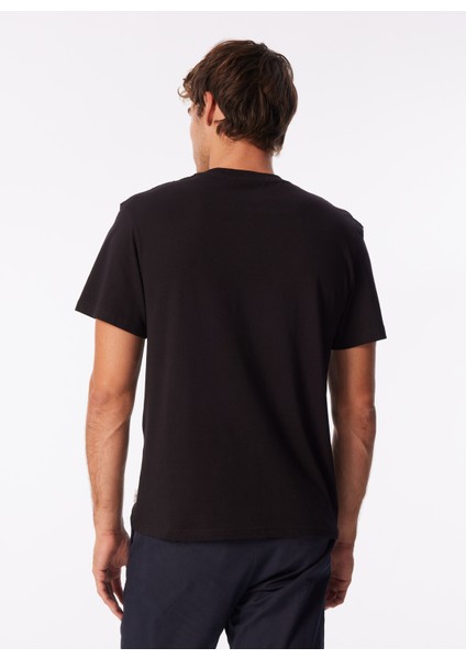 Bisiklet Yaka Siyah Erkek T-Shirt Jormarbella Front Tee Ss Crew Neck indirimleri