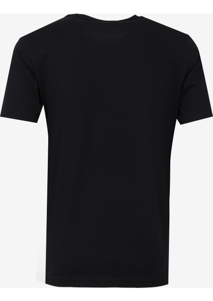 Bisiklet Yaka Baskılı Siyah Erkek T-Shirt Kmtr S223 Outsıders_craft&co Regula fiyatları