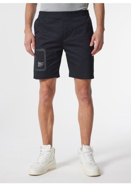 Normal Siyah Erkek Sweat Şort Kbtx S211 Repocket_repocket Regular