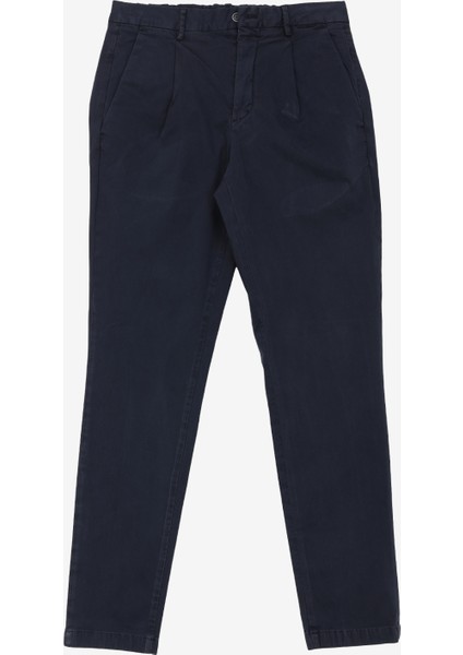 Normal Bel Düz Paça Standart Lacivert Erkek Pantolon BBSS24MPT018