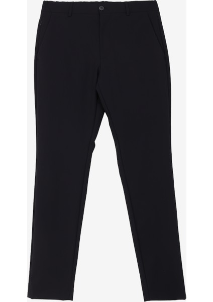 Normal Bel Düz Paça Standart Siyah Erkek Pantolon BBSS24MPT015