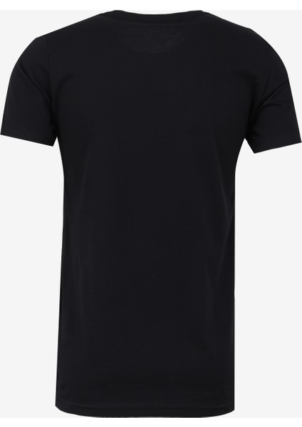 Bisiklet Yaka Baskılı Siyah Erkek T-Shirt Kmtt S231 Rejp_reflector Regular Fı fiyatları