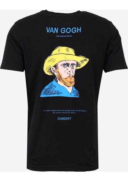 Bisiklet Yaka Baskılı Siyah Erkek T-Shirt Kmtr S216 Zundert_gallery Regular F fiyatları