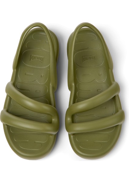 Yeşil Kadın Sandalet K201636-003 modelleri