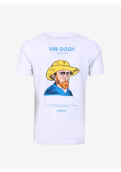 Bisiklet Yaka Baskılı Beyaz Erkek T-Shirt Kmtr S216 Zundert_gallery Regular F fiyatları