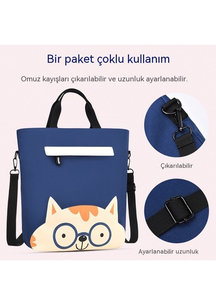 Öğrenim Çantası Taşınabilir, Ilkokul Öğrencilerinin Ders Çantası, Çocuk Çantası, Ortaokul Öğrencisinin Ders Çantası, Taşınabilir Veya Çapraz Olarak Kullanılabilir (Yurt Dışından)