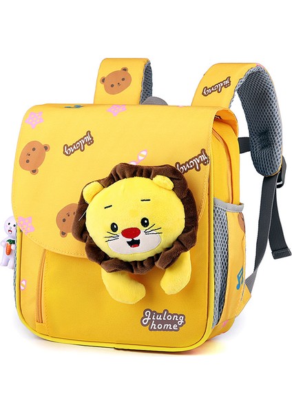 Yeni Çocuk Okul Çantası Karikatür Sevimli Anaokulu Erkek Kız Hafif Sırt (Yurt Dışından)