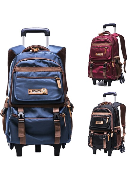 Öğrenci Arabası Okul Çantası Ortaokul Öğrencileri Çıkarılabilir Iki Amaçlı Günlük Sırt Çantası (Yurt Dışından) fiyatları