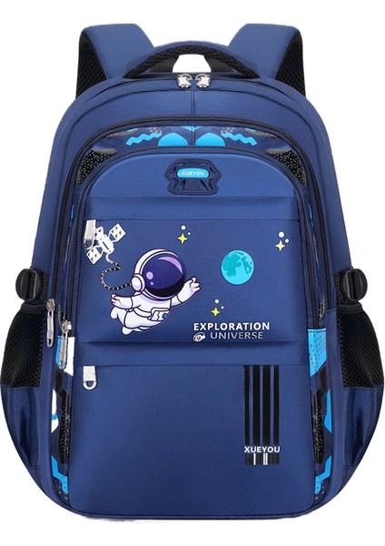 Ilkokul Öğrencilerine Yönelik Okul Çantaları, Çocuk Çantaları, Erkek Çocukların Yükünü Azaltan ve Omurgasını Koruyan Yakışıklı Yeni Tarz (Yurt Dışından)