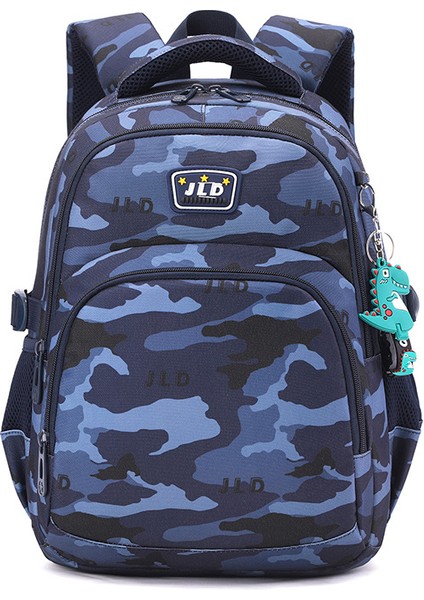 Ilköğretim Okul Çantası Ultra Hafif Omurga Koruyucu Kamuflaj Çocuk Ilköğretim Okul Çantası (Yurt Dışından)