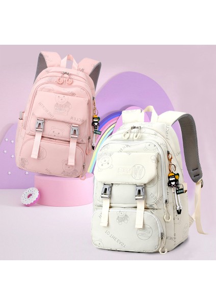 Kadınlar Için Moda Rahat Öğrenci Sırt Çantası Popüler Büyük Kapasiteli Ortaokul Okul Çantası Orta Okul Kızı (Yurt Dışından) fiyatları