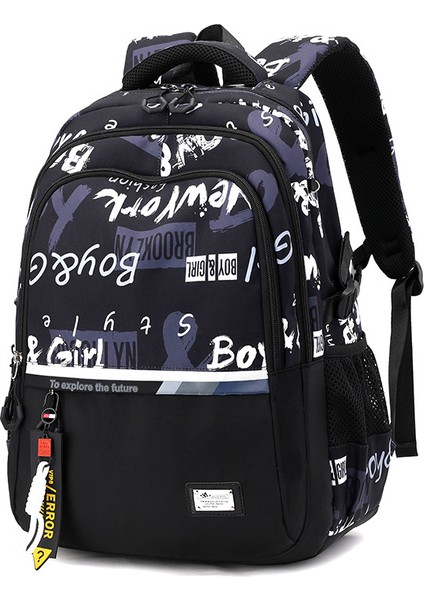 Yüksek Kaliteli Üniversite Öğrencisi Erkek Büyük Kapasiteli Okul Çantası Orijinal Niş Gündelik Erkek Sırt Çantası Seyahat Bilgisayar Sırt Çantası (Yurt Dışından)