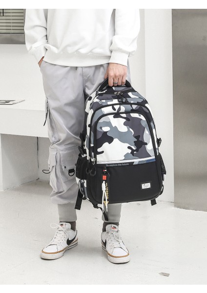 Yüksek Kaliteli Üniversite Öğrencisi Erkek Büyük Kapasiteli Okul Çantası Orijinal Niş Gündelik Erkek Sırt Çantası Seyahat Bilgisayar Sırt Çantası (Yurt Dışından) fırsatları