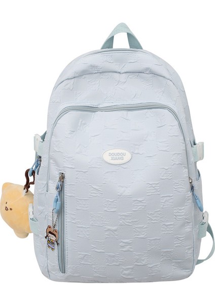 Yeni Ilkokul ve Ortaokul Öğrencileri Için Okul Çantaları Büyük Kapasiteli Gelgit Serin Sırt Çantası Naylon Yük Azaltma Sırt Çantası (Yurt Dışından)