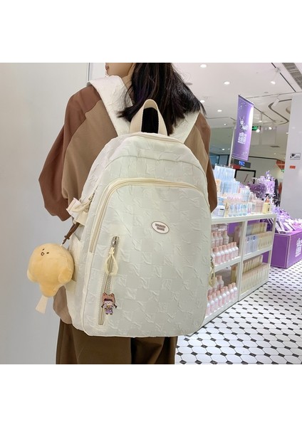 Yeni Ilkokul ve Ortaokul Öğrencileri Için Okul Çantaları Büyük Kapasiteli Gelgit Serin Sırt Çantası Naylon Yük Azaltma Sırt Çantası (Yurt Dışından) modelleri