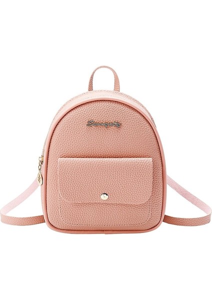 Küçük Taze ve Sevimli Mektup Logosu Sırt Çantası Çok Fonksiyonlu Tek Omuz Diyagonal Küçük Çanta Modası (Yurt Dışından) fiyatları