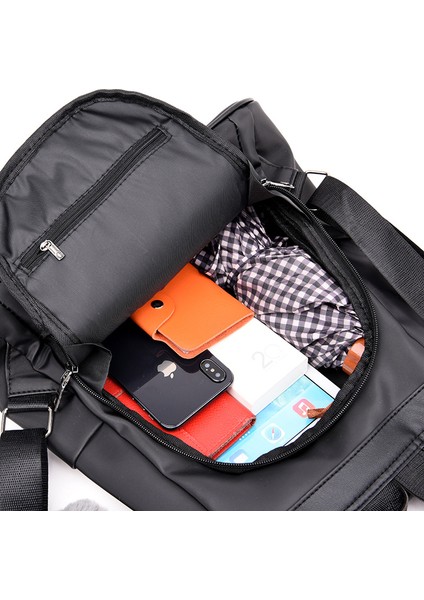 Hırsızlığa Karşı Dayanıklı Naylon Büyük Kapasiteli Gündelik Çok Işlevli Sırt Çantası (Yurt Dışından) modelleri