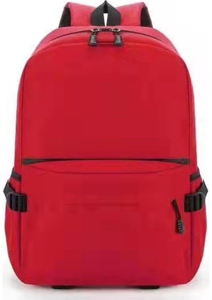 Seyahat Düz Renk Kumaş Sırt Çantası (Yurt Dışından)