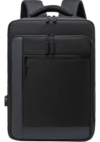 Gündelik Iş Sırt Çantası USB Arabirimi Dizüstü Bilgisayar Sırt Çantası (Yurt Dışından)