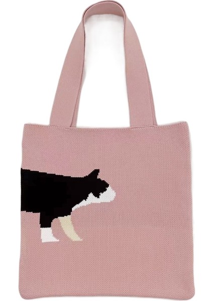 Omuz Çantası Hayvan Desenli Günlük Alışveriş Çantası (Yurt Dışından)