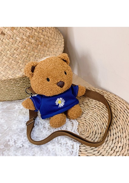 Sevimli Peluş Bebek Messenger Sırt Çantası (Yurt Dışından)