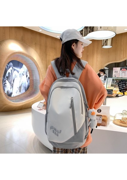 Renk Eşleştirme Ortaokul Öğrencileri Okul Çantası Sırt Çantası (Yurt Dışından) fiyatları