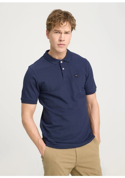 Lacivert Erkek Polo T-Shirt W7D5K4XX2T410 Kısa Kollu Polo Tshir