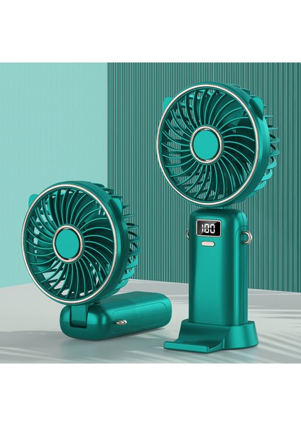 Katlanır Küçük Fan Aromaterapi Küçük Elektrikli Fan Mini Uzun Pil Ömrü Sessiz Taşınabilir Küçük Fan (Yurt Dışından)