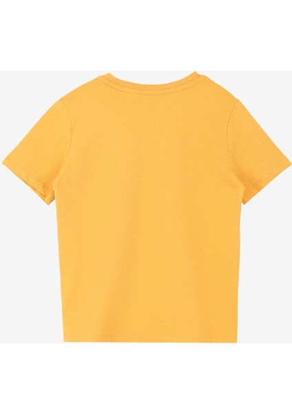 Baskılı Hardal Erkek Çocuk T-Shirt C4SB-TST4001