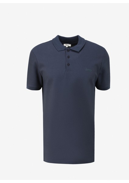 Antrasit Erkek Polo Yaka Basic Polo T-Shirt J4SM-TST7234