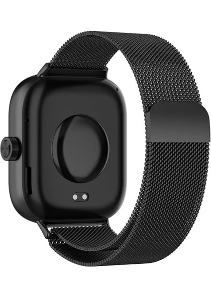 Xiaomi Redmi Watch 4 Uyumlu Metal Hasır Örgü Paslanmaz Kordon