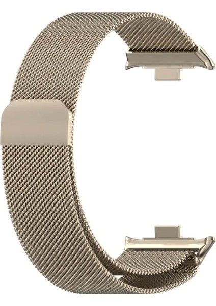 Xiaomi Redmi Watch 4 Uyumlu Metal Hasır Örgü Paslanmaz Kordon