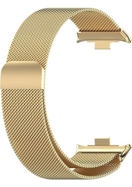 Xiaomi Redmi Watch 4 Uyumlu Metal Hasır Örgü Paslanmaz Kordon