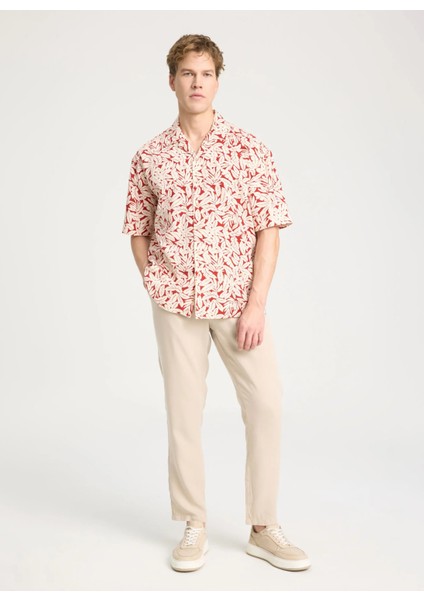 Relaxed Çok Renkli Erkek Gömlek W241406900 Kısa Kollu Gömlek modelleri