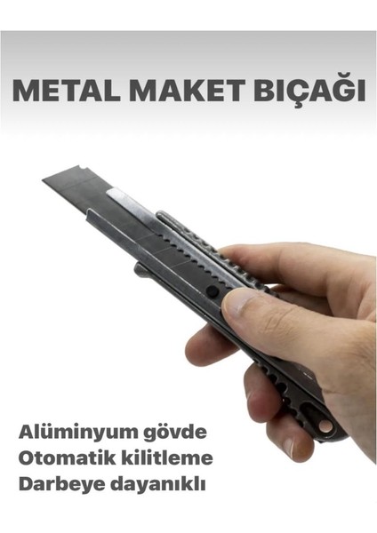 Metal Maket Bıçağı Geniş Ağız Falçata