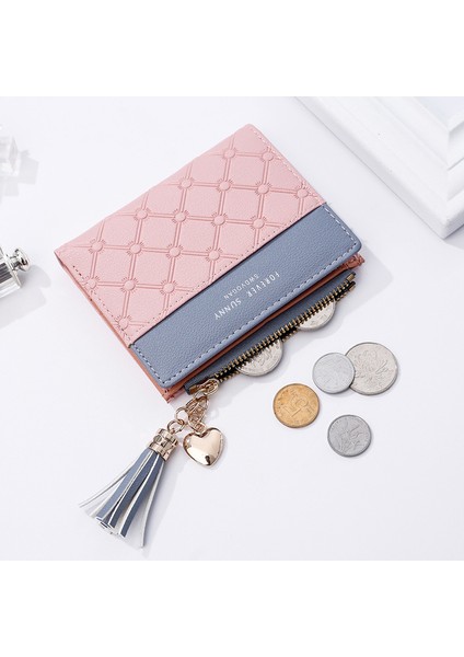 Kısa, Basit, Her Şeye Uyan Bayan Fermuarlı Cüzdan (Yurt Dışından) fiyatları