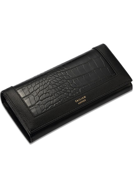 Cüzdan Bayan Timsah Desenli Clutch Çok Fonksiyonlu Cüzdan (Yurt Dışından)