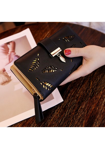 Bayanlar Uzun Moda Fermuar Toka Debriyaj Cüzdan (Yurt Dışından)