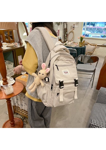 Basit Kampüs Sırt Çantası Bilgisayar Seyahat Sırt Çantası Orta Okul Okul Çantası (Yurt Dışından) fiyatları