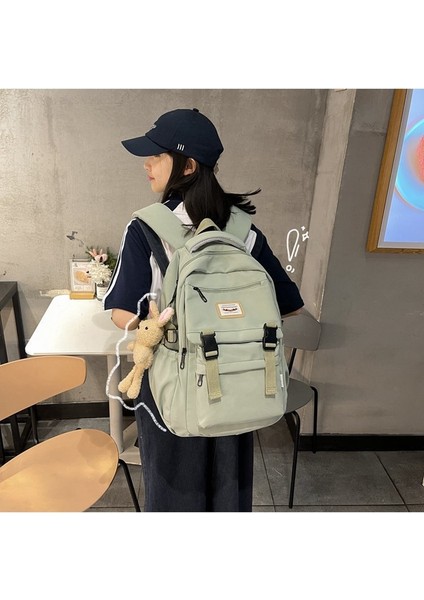 Basit Kampüs Sırt Çantası Bilgisayar Seyahat Sırt Çantası Orta Okul Okul Çantası (Yurt Dışından) fiyatları