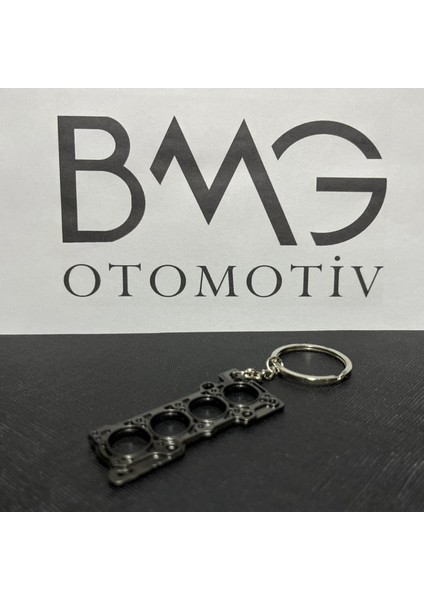 BMG Otomotiv Araba Silindir Metal Anahtarlık