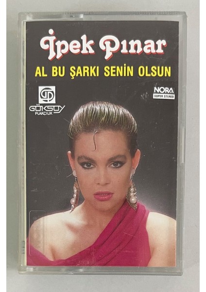 Ipek Pınar Al Bu Şarkı Senin Olsun Kaset (Orjnal Dönem Kağıt Baskı Kaset)