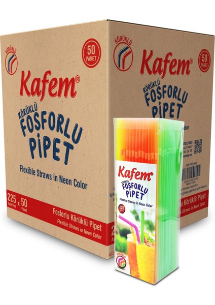 Fosforlu Pipet 225 Li x 50 Paket (Koli)