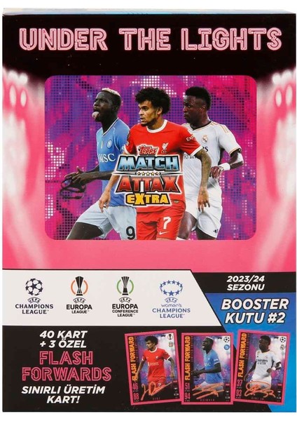 Uefa Match Attax Extra 2023-24 Sezonu Booster Kutu - Booster Kutu 2